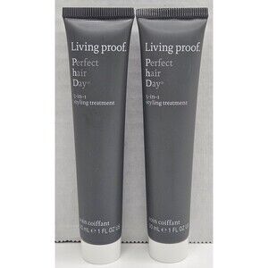 Living Proof Perfect Hair Day 5in1 Styling Treatment Lot of 2 x 1oz 30ml = 2oz